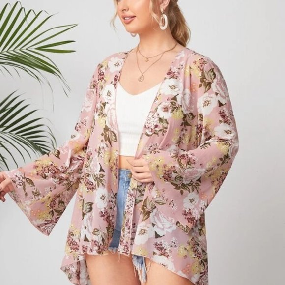 Floral Sheer Komono - Picture 2 of 3